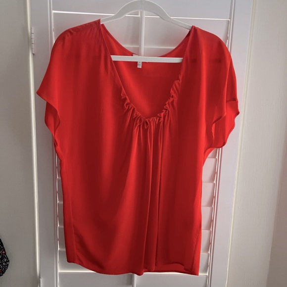 Joie V-neck Silk Top - Picture 2 of 7